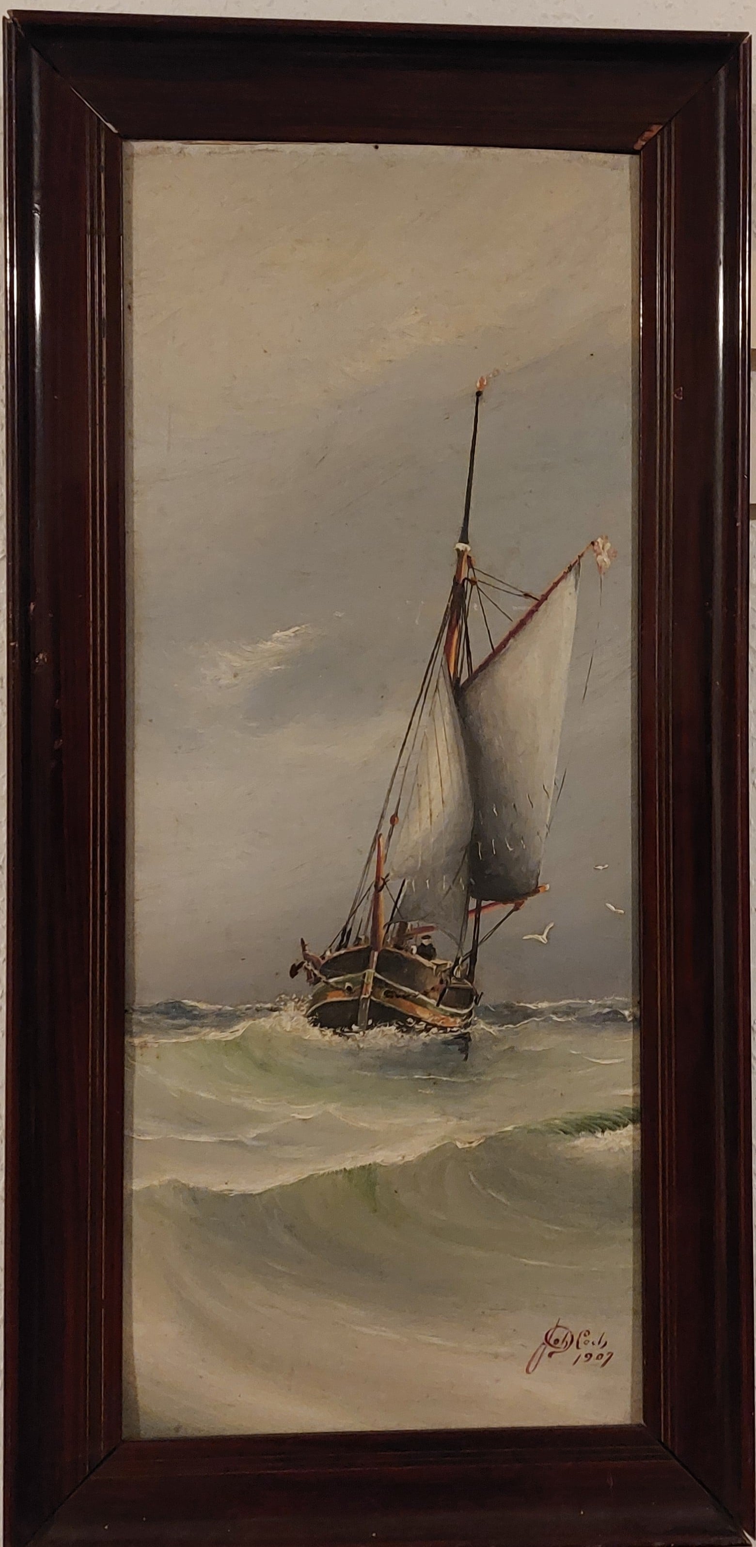 593                                     3.400kr.
Joh. Koch 1907
50x20 (56x27)

