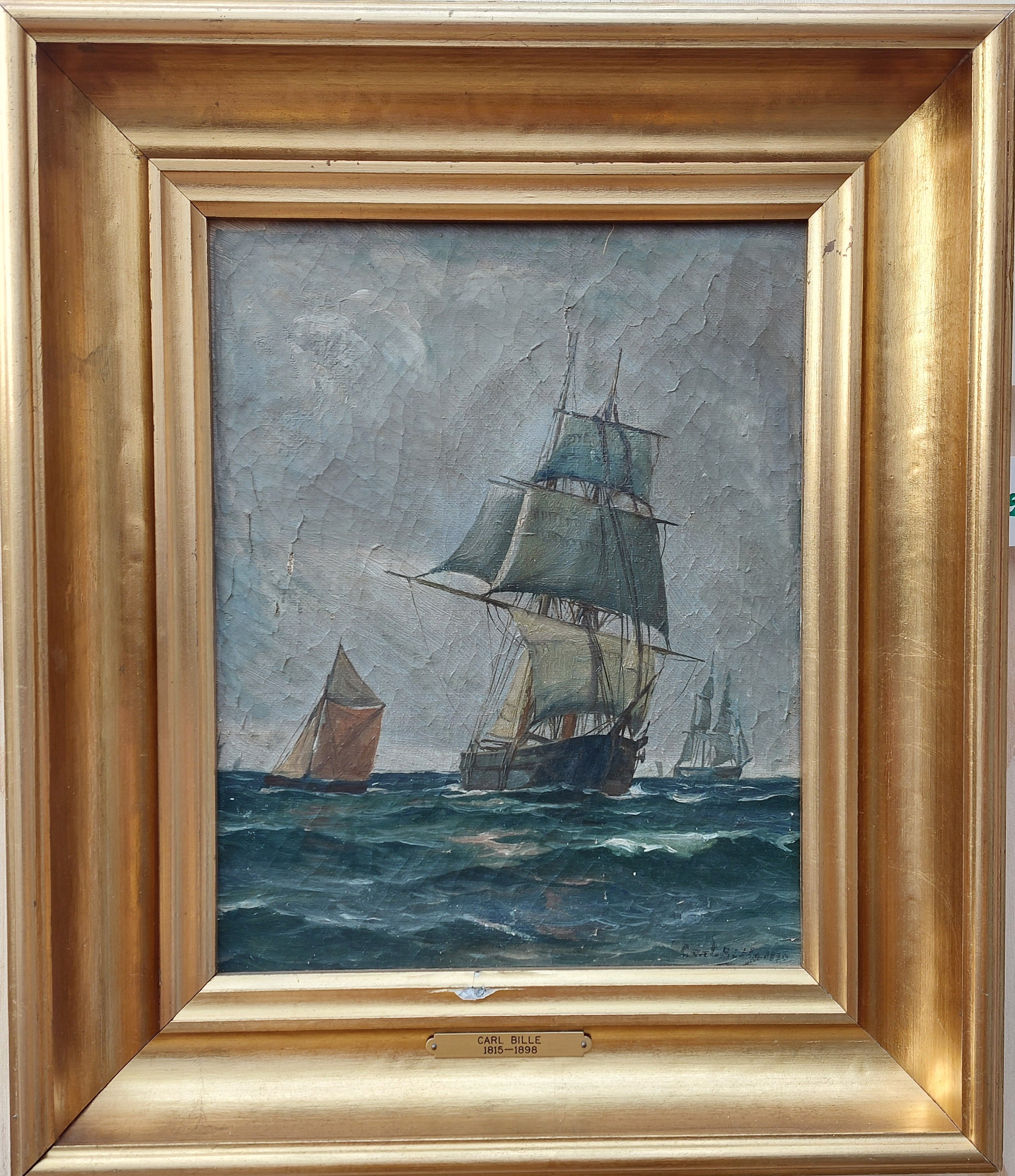 617                                 1.900 kr.
Carl Bille 1880
30x24 (35x41)