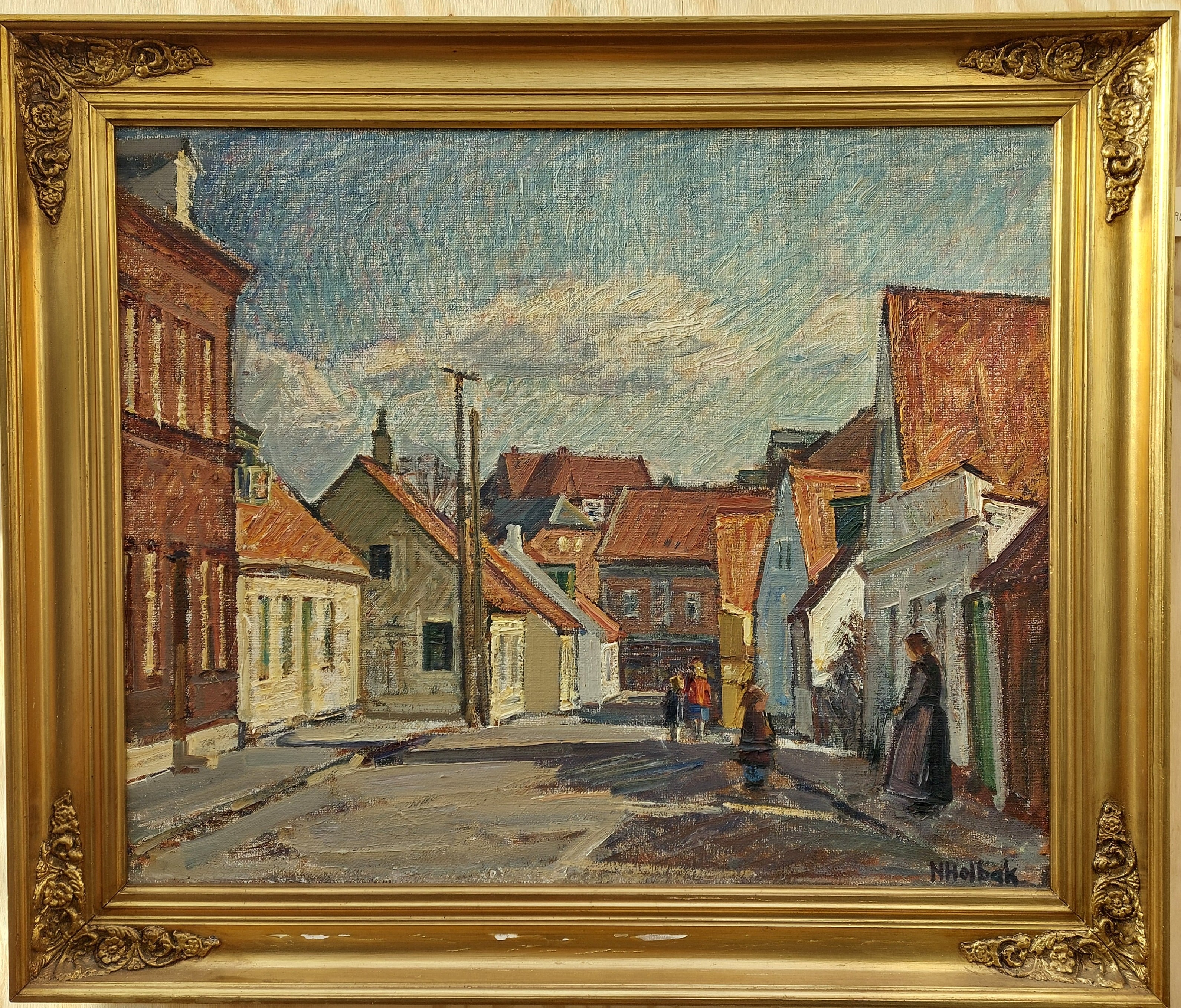 496                               2.600 kr.
Niels Holbak  
58x72 (72x86)
Antagelig Varde