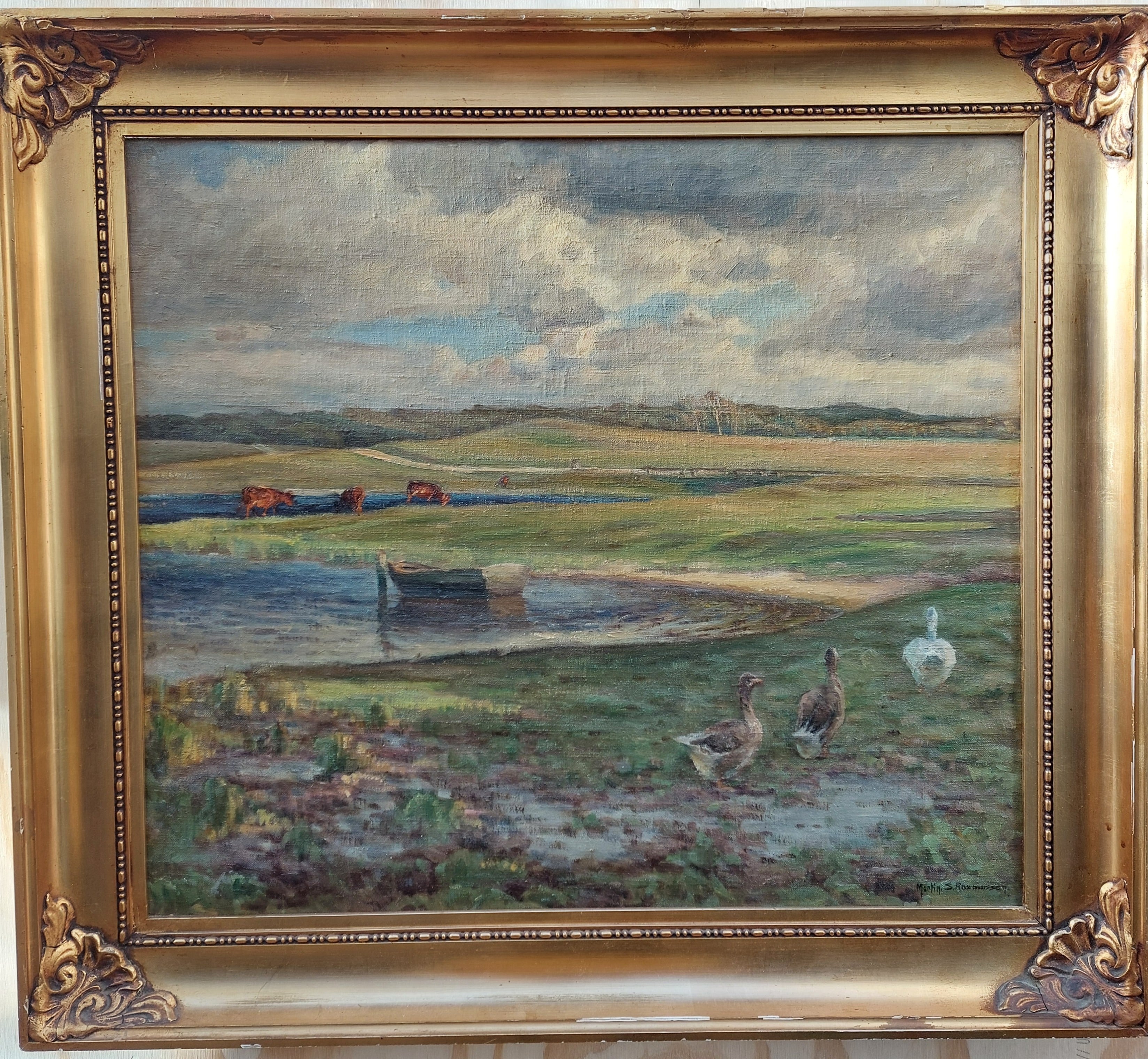 566                                   1.200 kr.
Martin S Rasmussen      (Hjortekær dammen)
60x69 (75x 84)