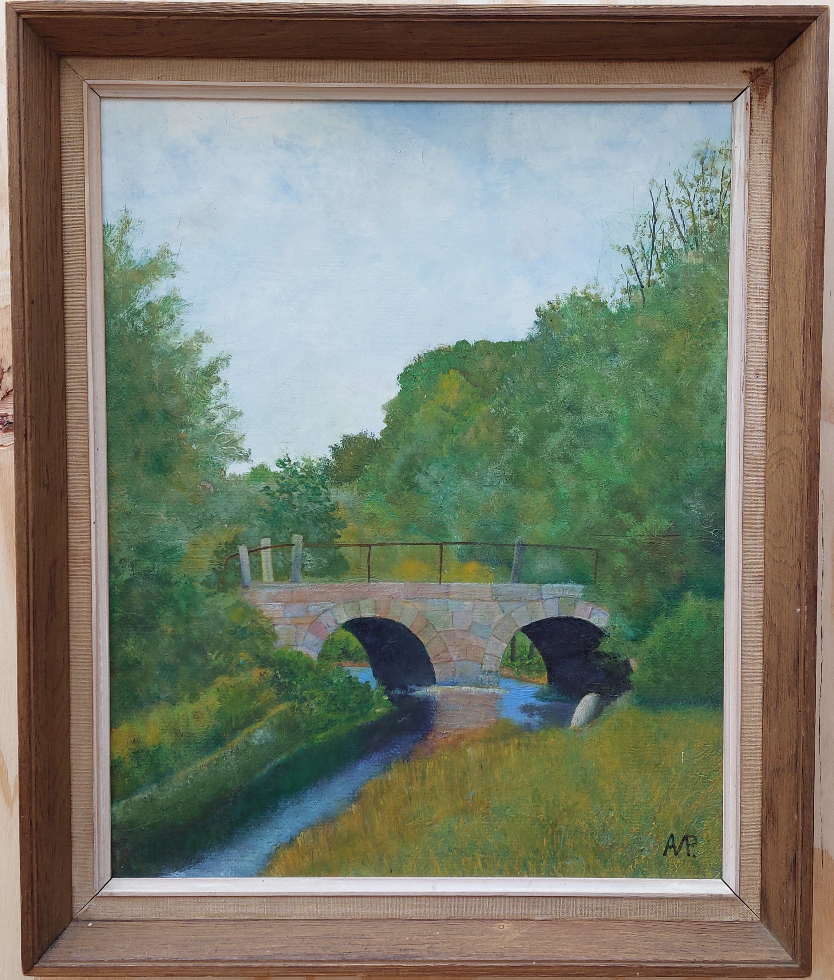 634                                     1.200 kr.
Axel Munch-Petersen Initialer AMP
51x40 (57x48)
