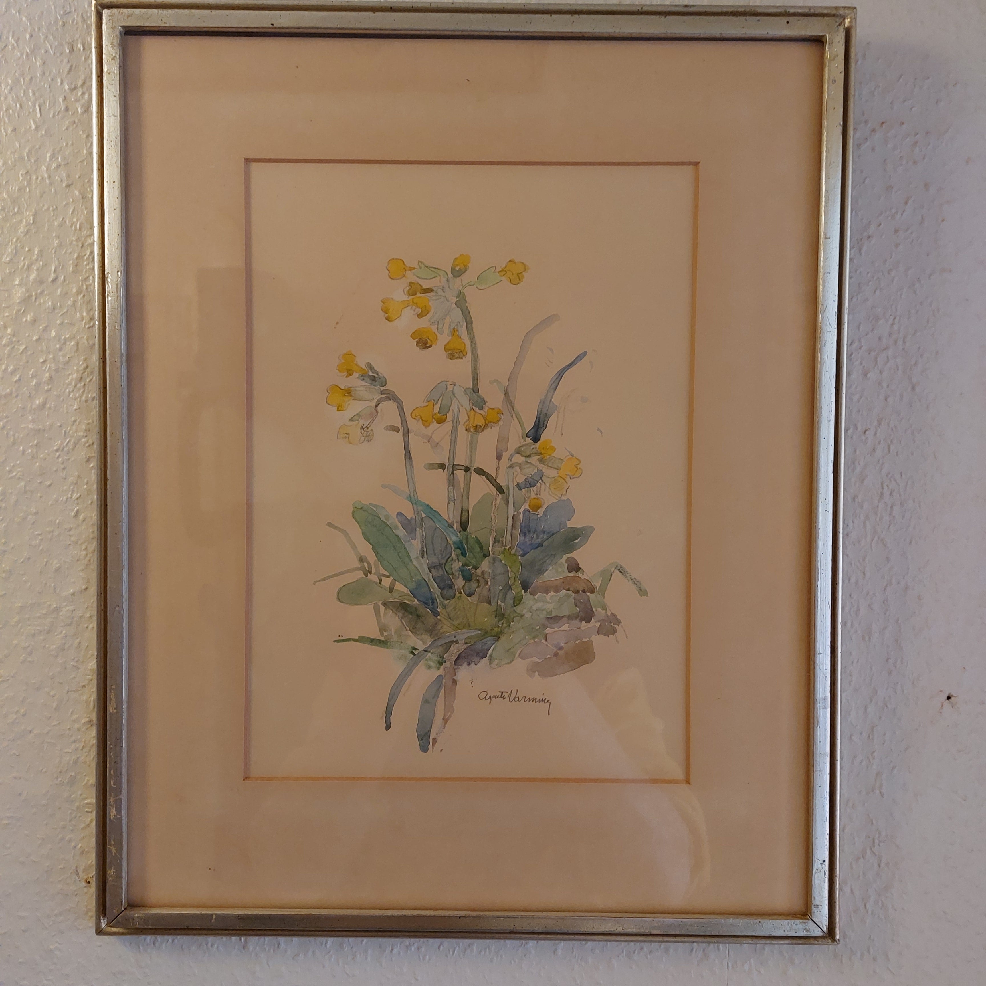 Agnete Varming                1.900 kr.
29x21 (43x34)
Akvarel